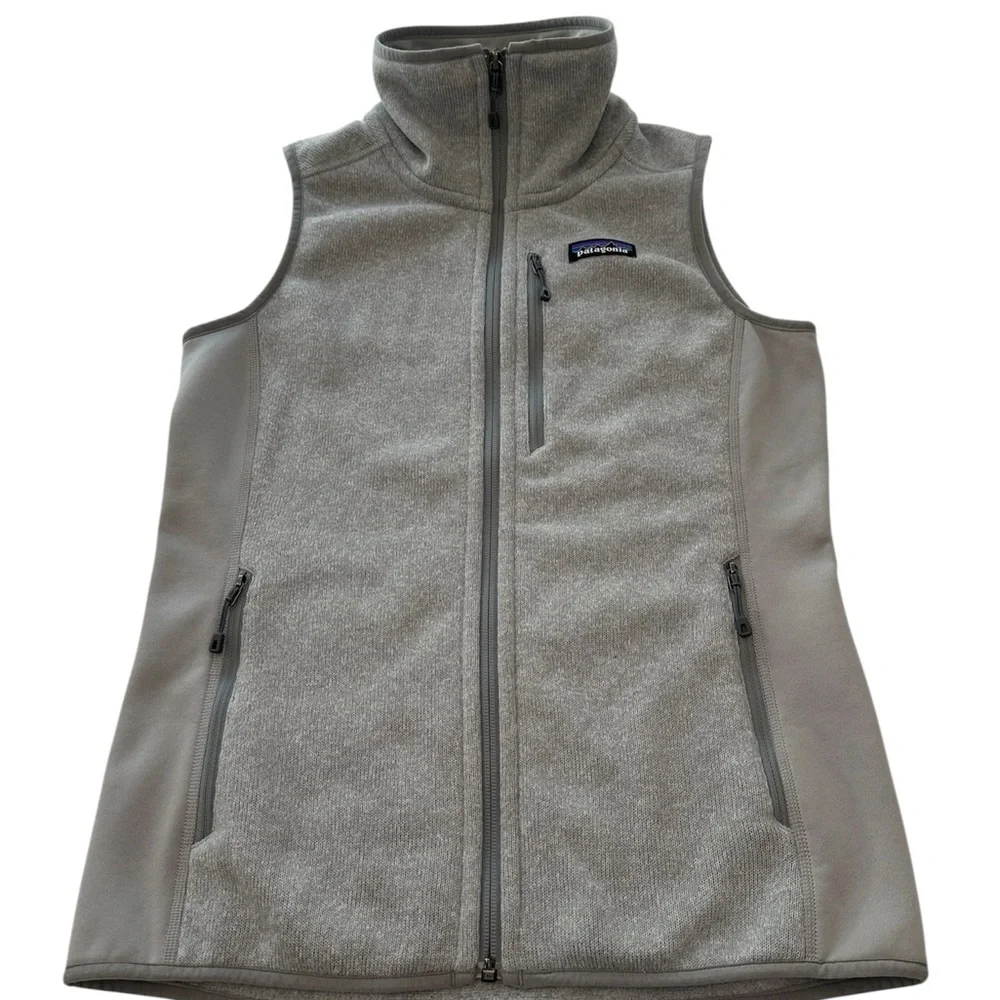 Patagonia Better Sweater Fleece Vest Heather Gray Women’s Size Small - Picture 4 of 11